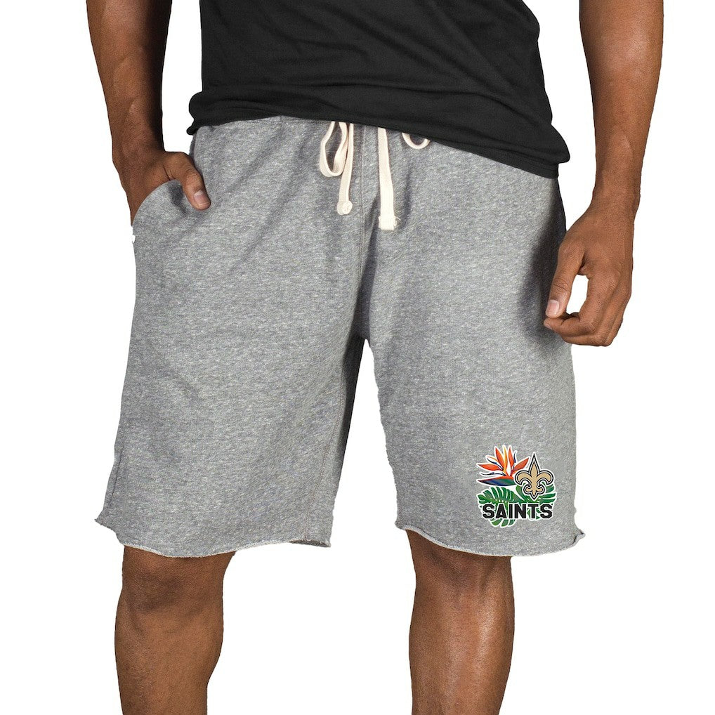 NFL New Orleans Saints Concepts Sport Mainstream Tri-Blend Shorts
