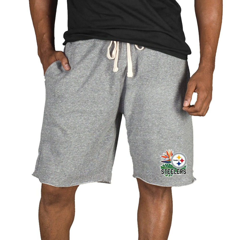 NFL Pittsburgh Steelers Concepts Sport Mainstream Tri-Blend Shorts