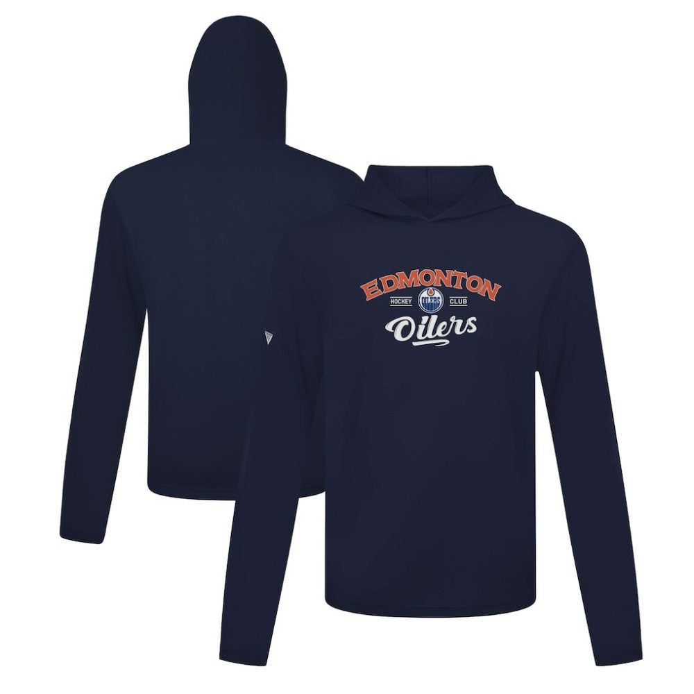 Edmonton Oilers Levelwear Anthem Ice Wall Pullover Hoodie