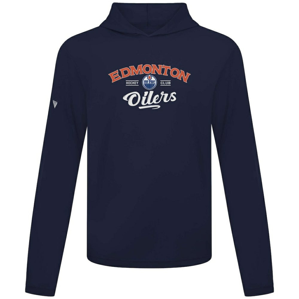 Edmonton Oilers Levelwear Anthem Ice Wall Pullover Hoodie
