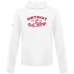 Detroit Red Wings Levelwear Anthem Ice Wall Pullover Hoodie