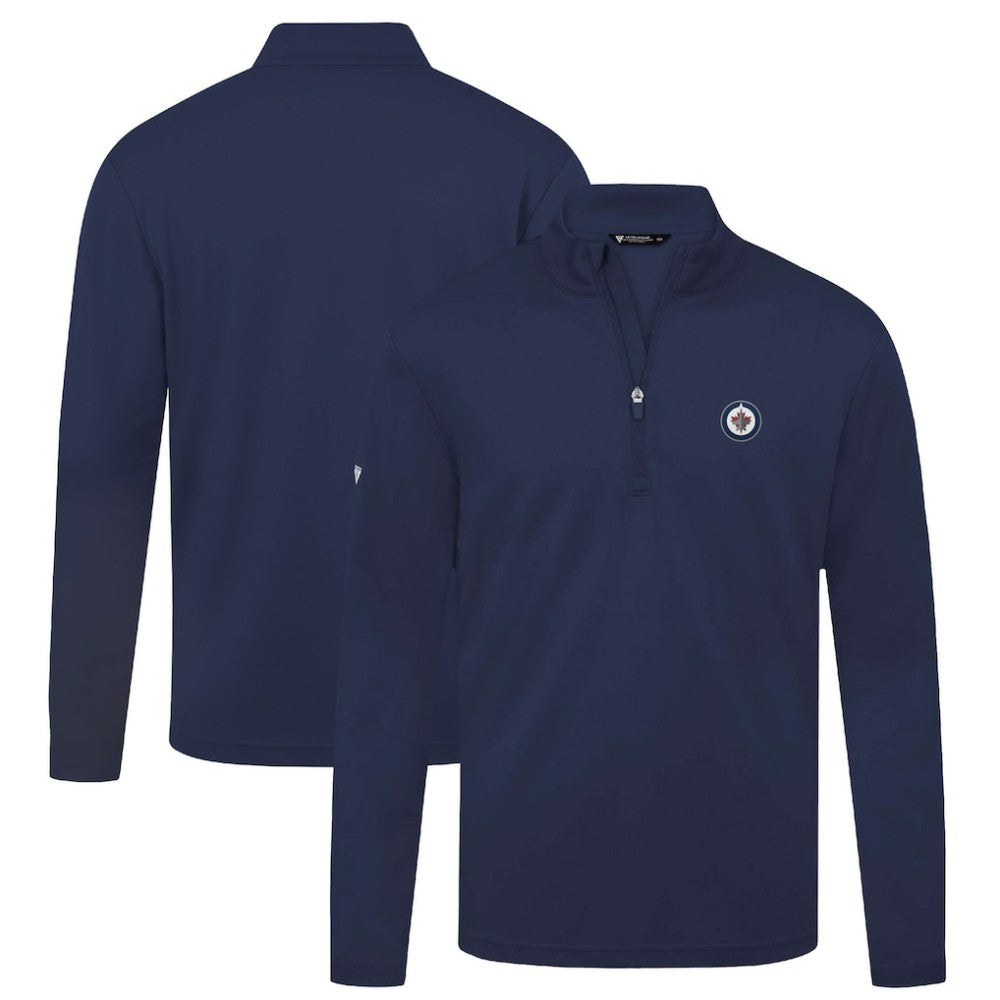 Winnipeg Jets Levelwear Heron Insignia Core Quarter-Zip Jacket