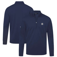 Winnipeg Jets Levelwear Heron Insignia Core Quarter-Zip Jacket