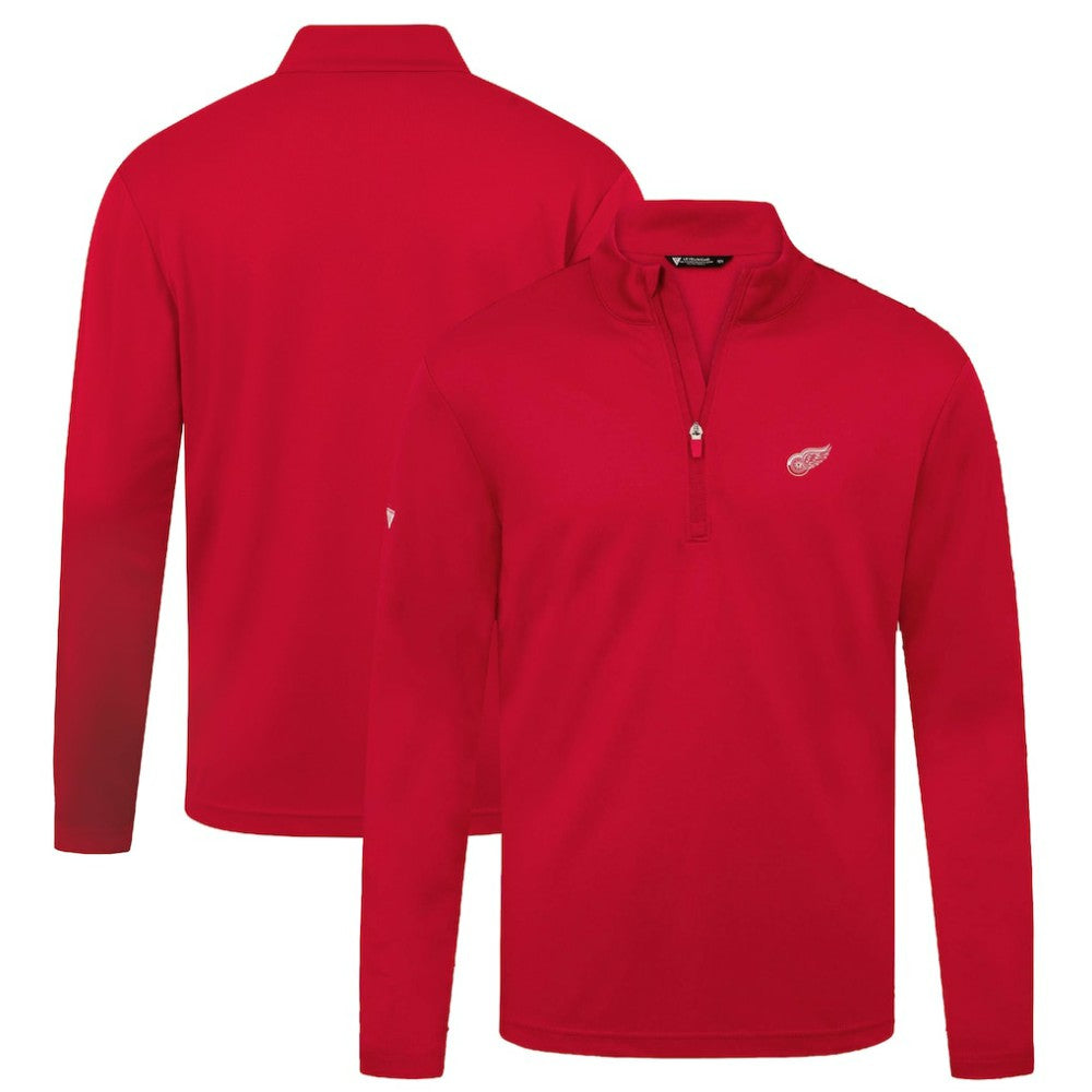 Detroit Red Wings Levelwear Heron Insignia Core Quarter-Zip Jacket