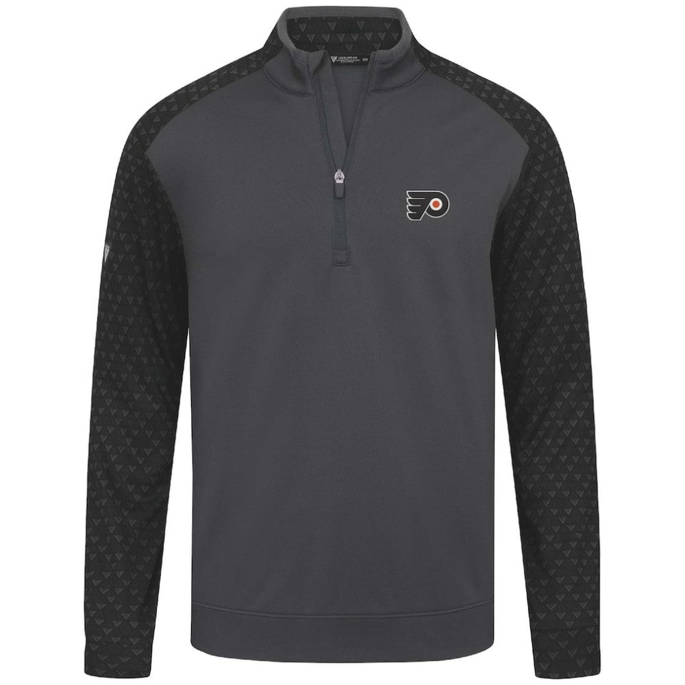 Philadelphia Flyers Levelwear Aztec Insignia Core Quarter-Zip Pullover Top