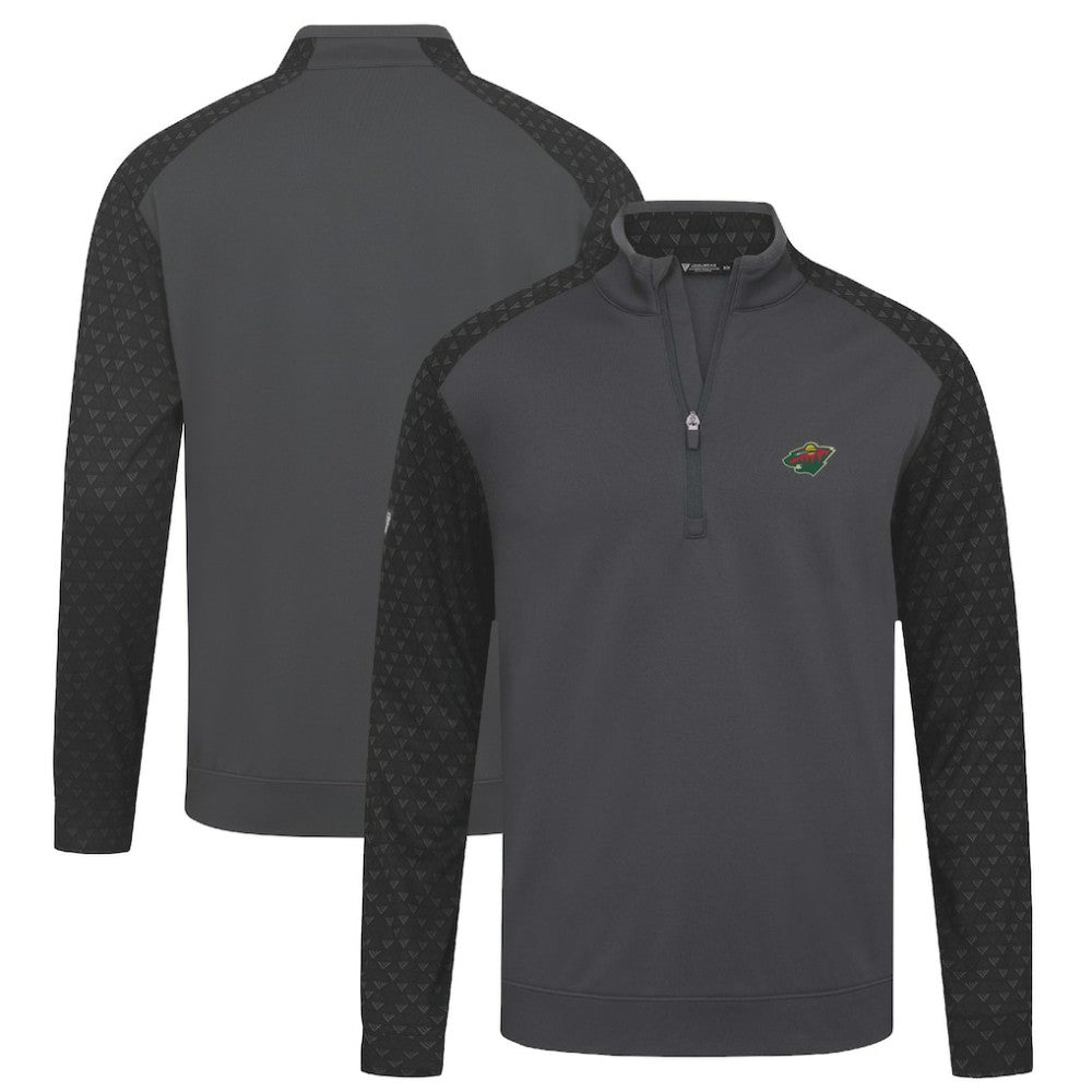 Minnesota Wild Levelwear Aztec Insignia Core Quarter-Zip Pullover Top