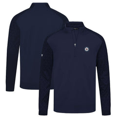 Winnipeg Jets Levelwear Aztec Insignia Core Quarter-Zip Pullover Top