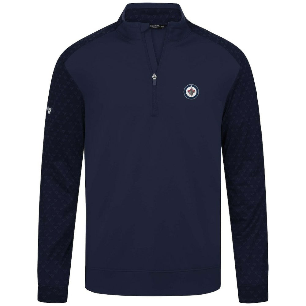 Winnipeg Jets Levelwear Aztec Insignia Core Quarter-Zip Pullover Top