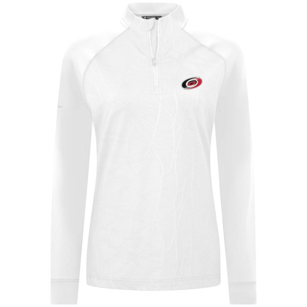 Carolina Hurricanes Levelwear Women's Amethyst Insignia Core Quarter-Zip Jacket