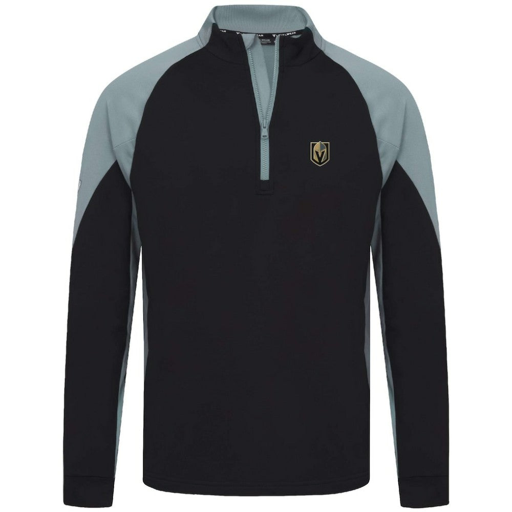 Vegas Golden Knights Levelwear Cadet Insignia Core Quarter-Zip Pullover Top