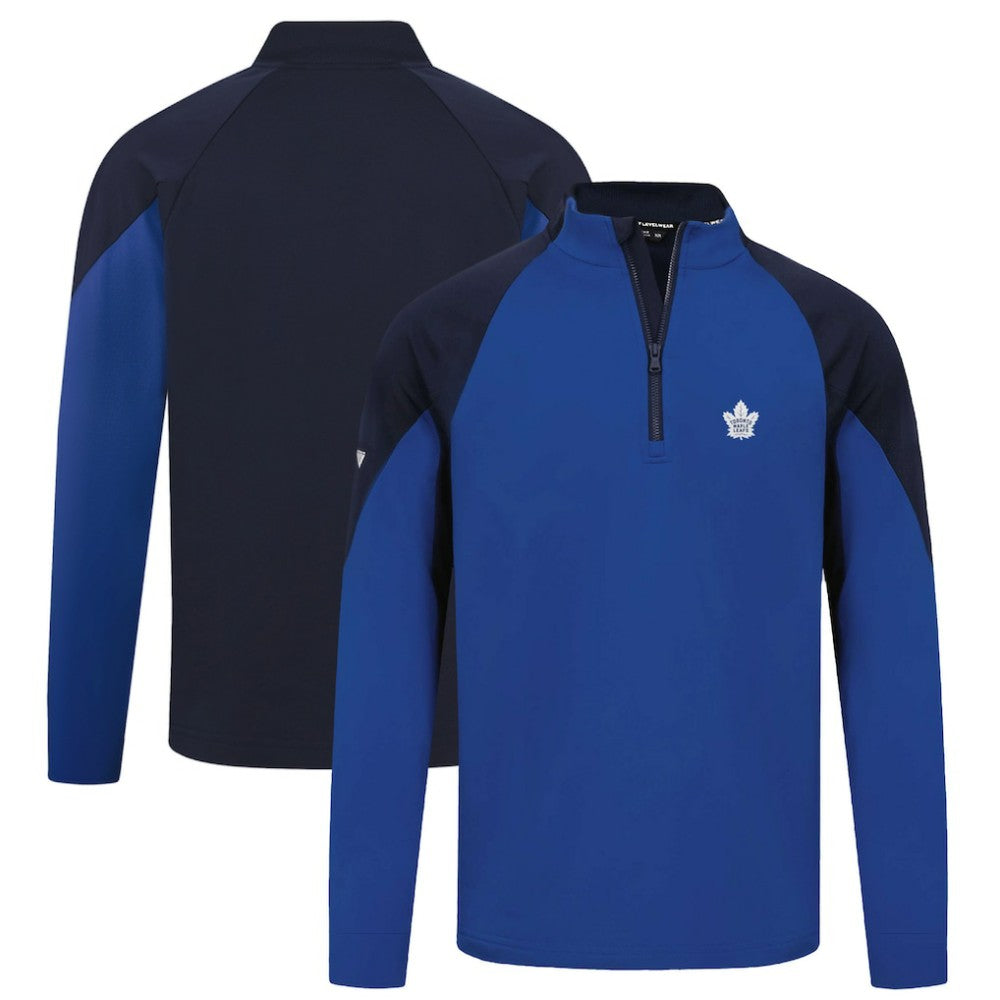 Toronto Maple Leafs Levelwear Cadet Insignia Core Quarter-Zip Pullover Top