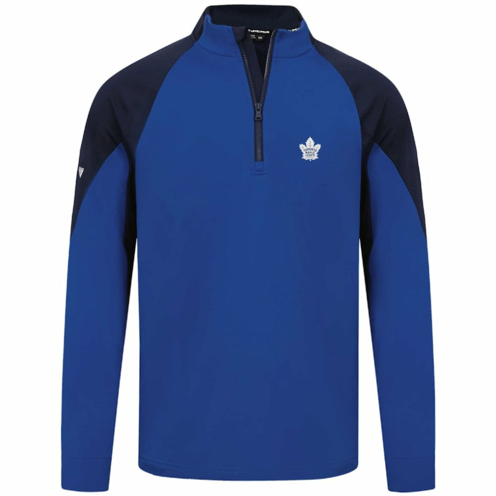 Toronto Maple Leafs Levelwear Cadet Insignia Core Quarter-Zip Pullover Top
