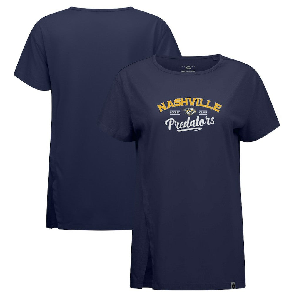 Nashville Predators Levelwear Women's Influx Ice Wall T-Shirt