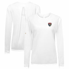 Florida Panthers Levelwear Women's Sequoia Primary Logo Long Sleeve T-Shirt