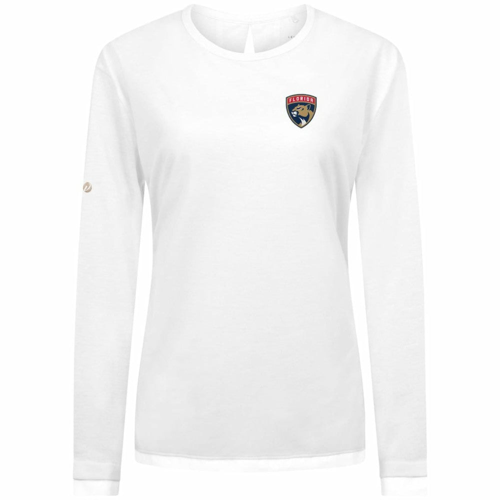 Florida Panthers Levelwear Women's Sequoia Primary Logo Long Sleeve T-Shirt