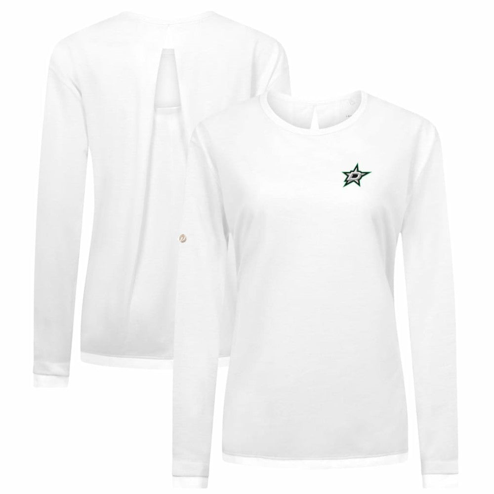 Dallas Stars Levelwear Women's Sequoia Primary Logo Long Sleeve T-Shirt