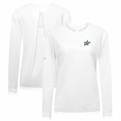 Dallas Stars Levelwear Women's Sequoia Primary Logo Long Sleeve T-Shirt