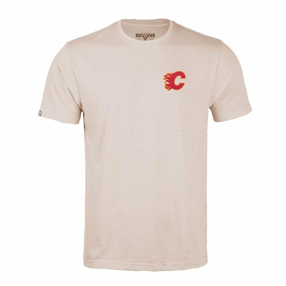 Calgary Flames Levelwear Richmond Stained Glass T-Shirt