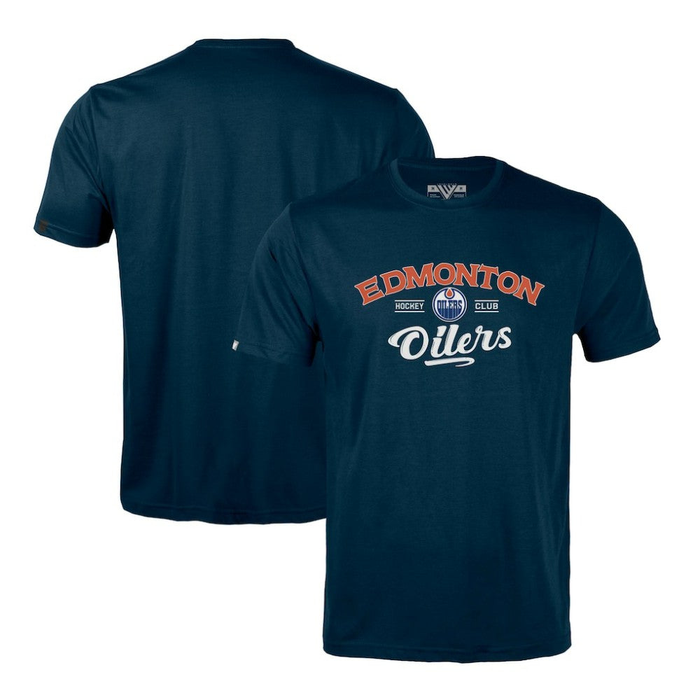 Edmonton Oilers Levelwear Richmond Ice Wall T-Shirt
