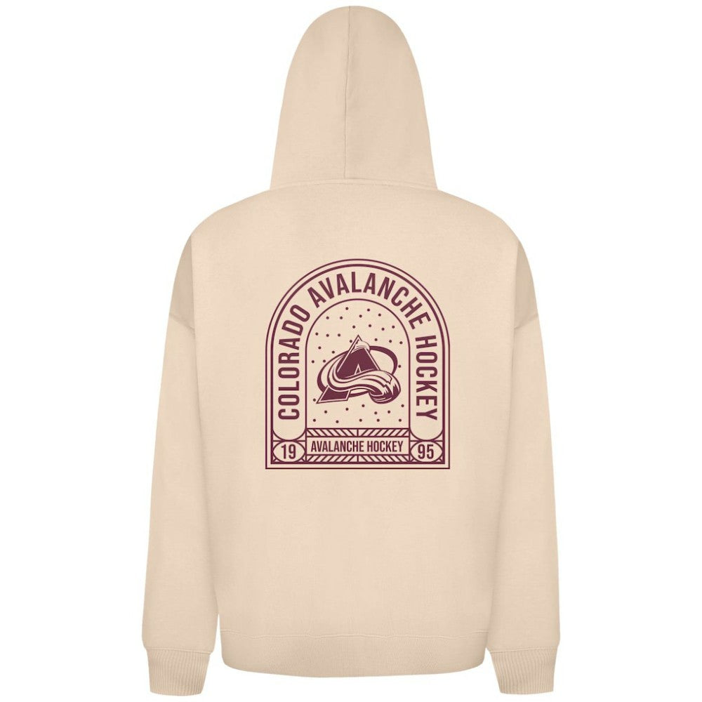 Colorado Avalanche Levelwear Uphill Stained Glass Full-Zip Hoodie Jacket
