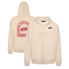 Carolina Hurricanes Levelwear Uphill Stained Glass Full-Zip Hoodie Jacket