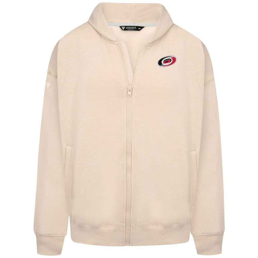 Carolina Hurricanes Levelwear Uphill Stained Glass Full-Zip Hoodie Jacket