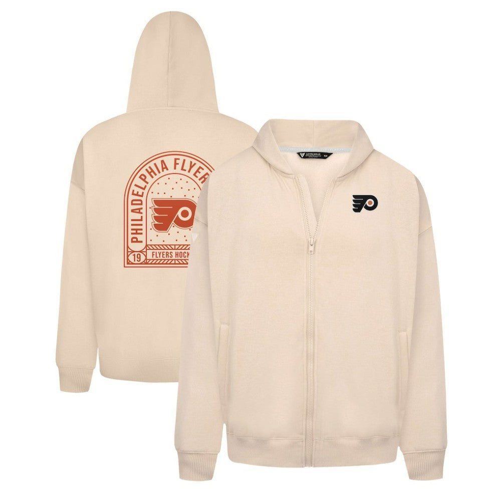 Philadelphia Flyers Levelwear Uphill Stained Glass Full-Zip Hoodie Jacket