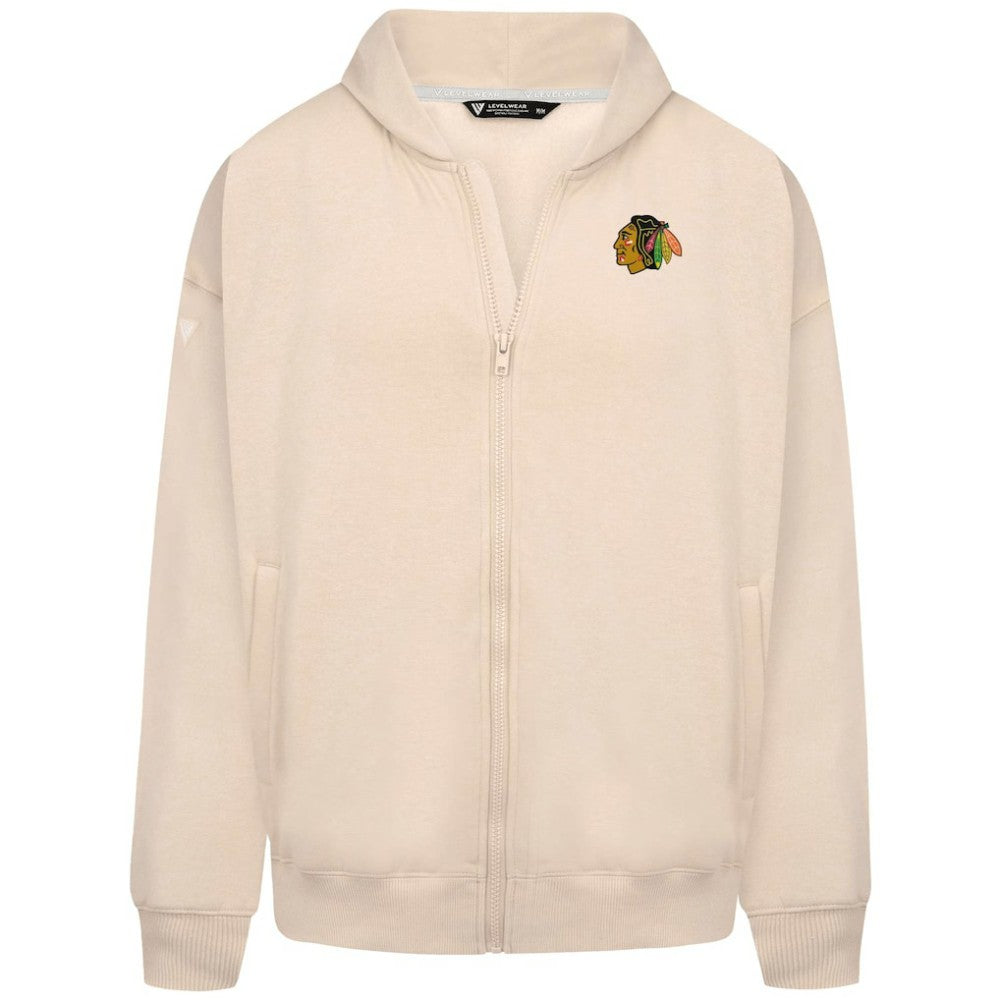 Chicago Blackhawks Levelwear Uphill Stained Glass Full-Zip Hoodie Jacket