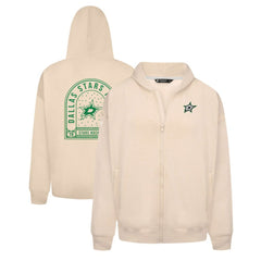Dallas Stars Levelwear Uphill Stained Glass Full-Zip Hoodie Jacket