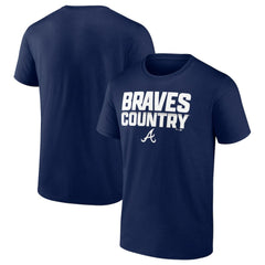 Atlanta Braves October Baseball T-Shirt - Navy