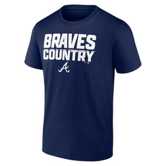 Atlanta Braves October Baseball T-Shirt - Navy