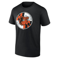 Baltimore Orioles Flag T-Shirt - Black