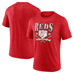 Cincinnati Reds Home Tri-Blend T-Shirt - Red