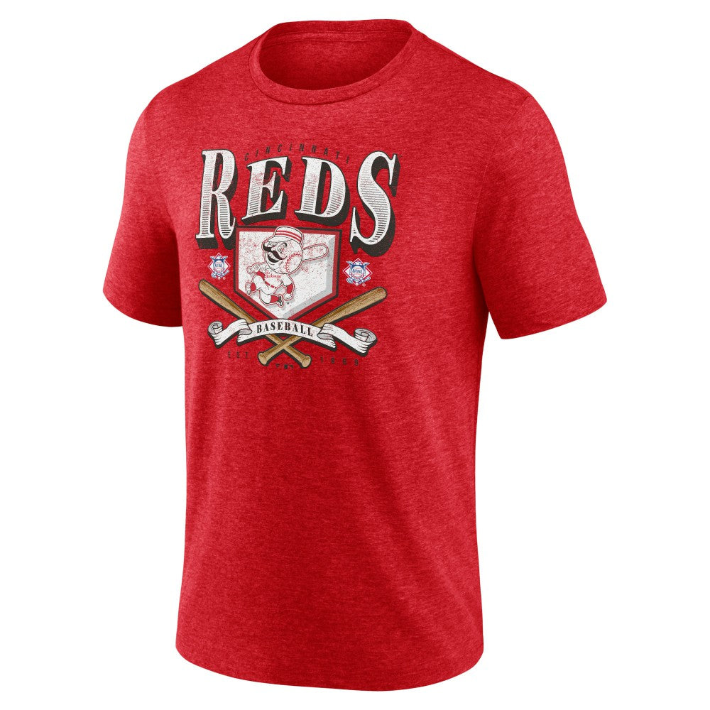 Cincinnati Reds Home Tri-Blend T-Shirt - Red