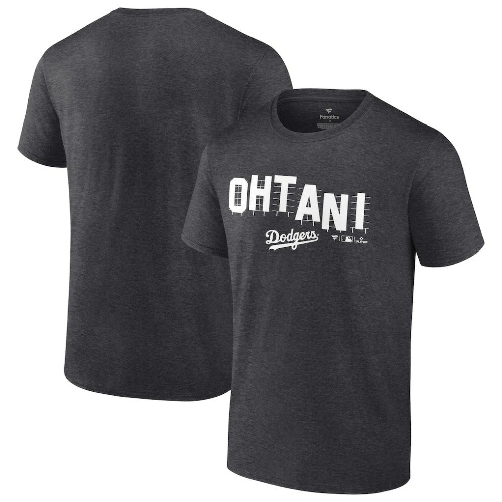 Shohei Ohtani Los Angeles Dodgers Hollywood T-Shirt - Charcoal