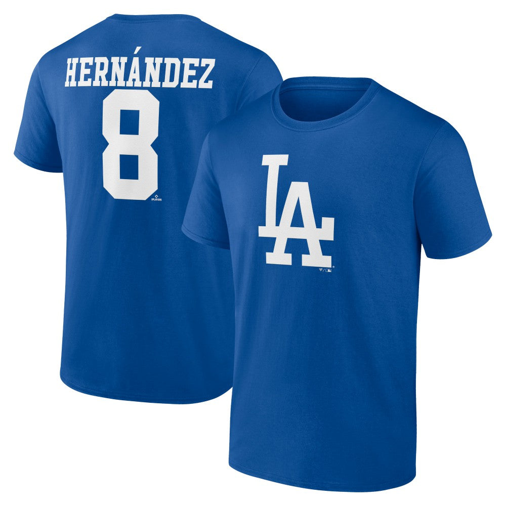 Enrique Hernandez Los Angeles Dodgers Icon Player Name & Number T-Shirt - Royal