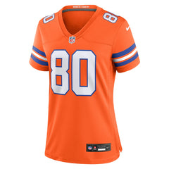 NFL Denver Broncos Rod Smith  Women's Mile High Collection 1977 Throwback Retired Player Game Jersey