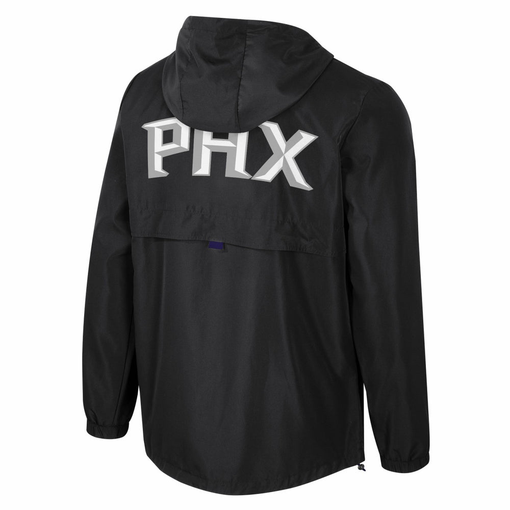 Phoenix Suns Stadium Essentials Unisex Compete Quarter-Zip Windbreaker Jacket - Black online
