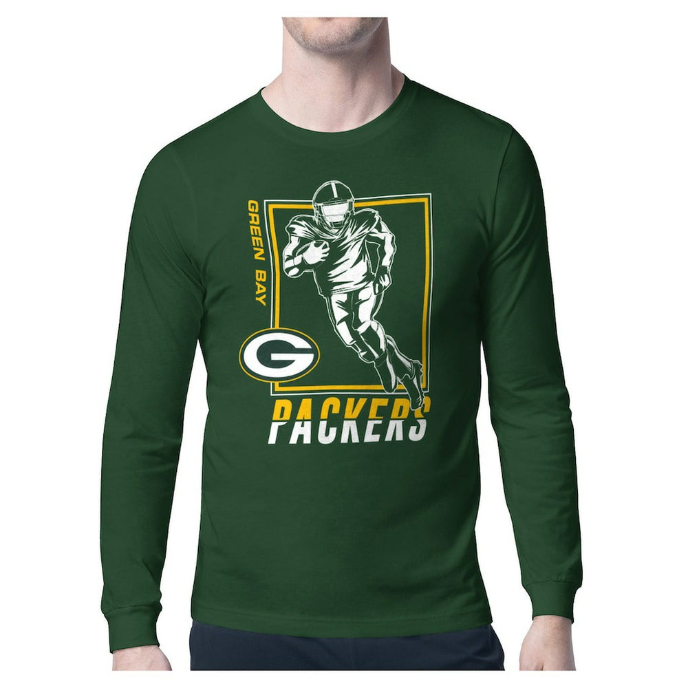 NFL Green Bay Packers Starter Player Grid Graphic Long Sleeve T-Shirt