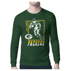 NFL Green Bay Packers Starter Player Grid Graphic Long Sleeve T-Shirt