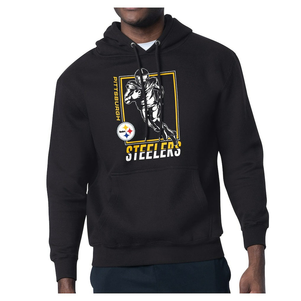 NFL Pittsburgh Steelers Starter Player Grid Pullover Hoodie
