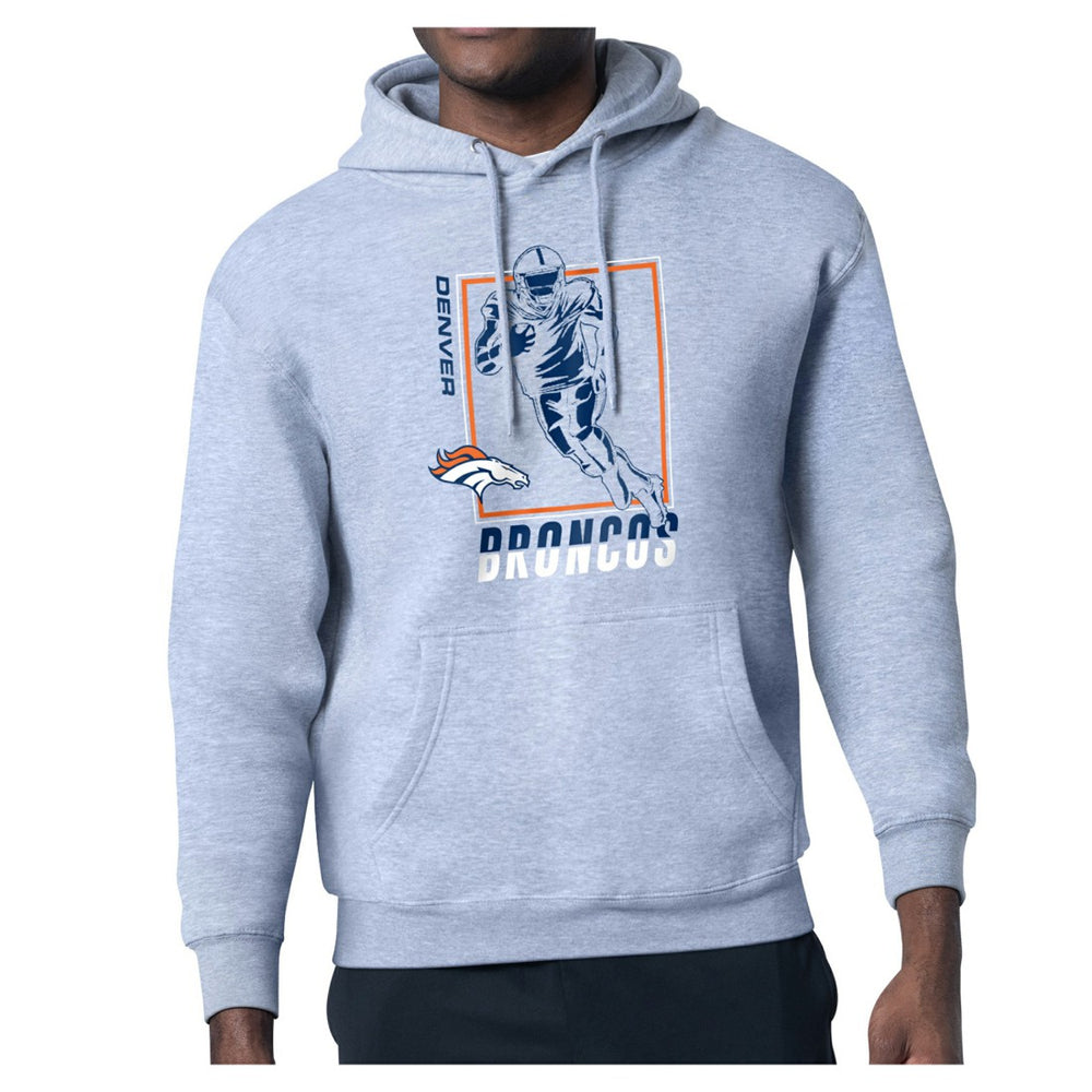 NFL Denver Broncos Starter Player Grid Pullover Hoodie