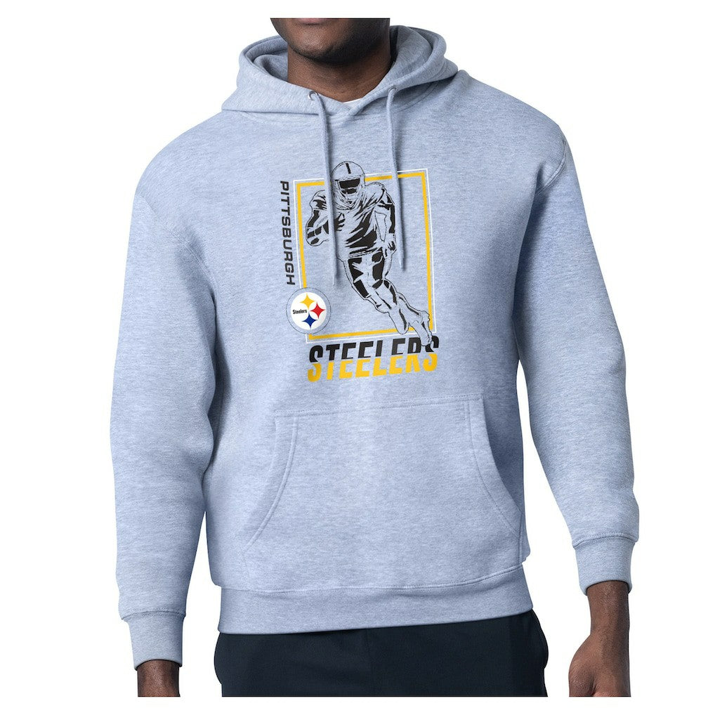 NFL Pittsburgh Steelers Starter Player Grid Pullover Hoodie