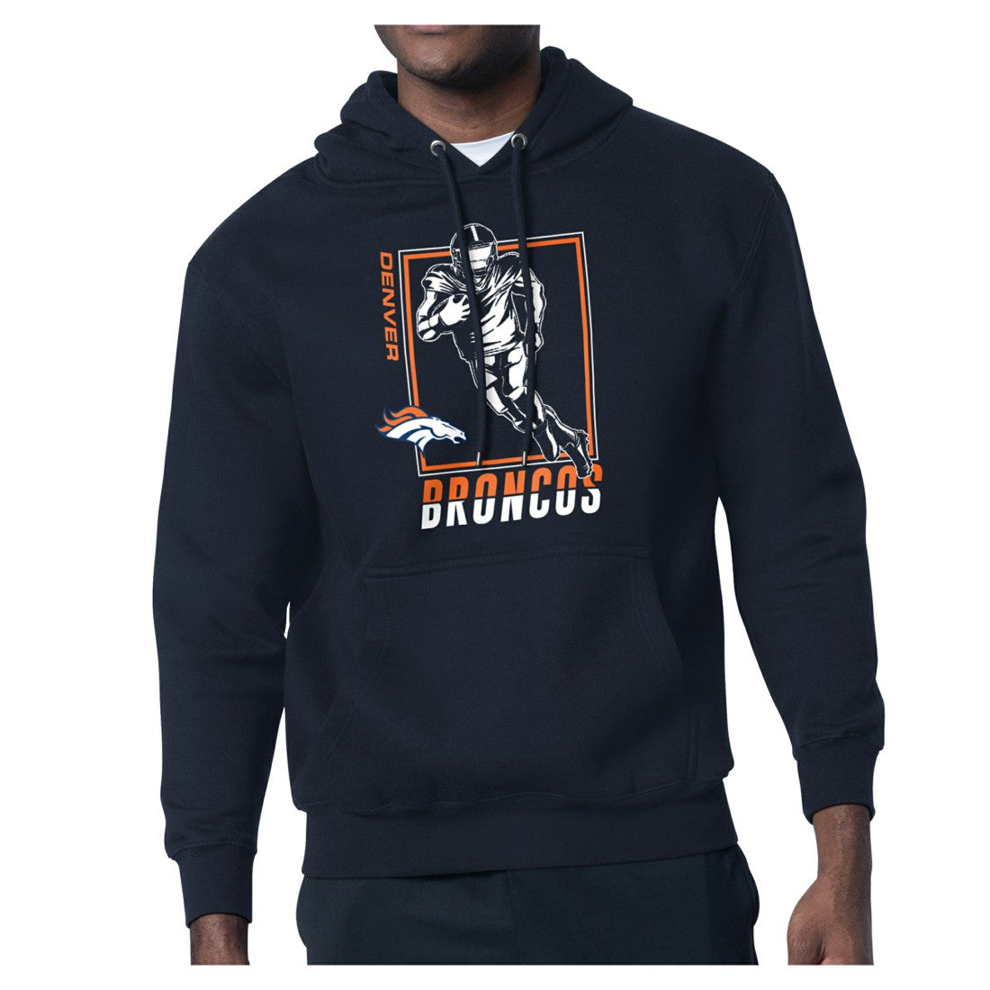 NFL Denver Broncos Starter Player Grid Pullover Hoodie