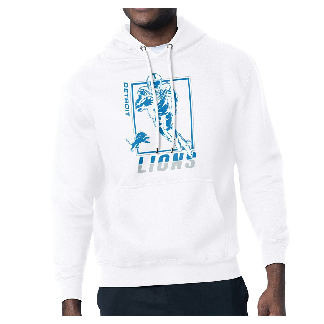 NFL Detroit Lions Starter Player Grid Pullover Hoodie