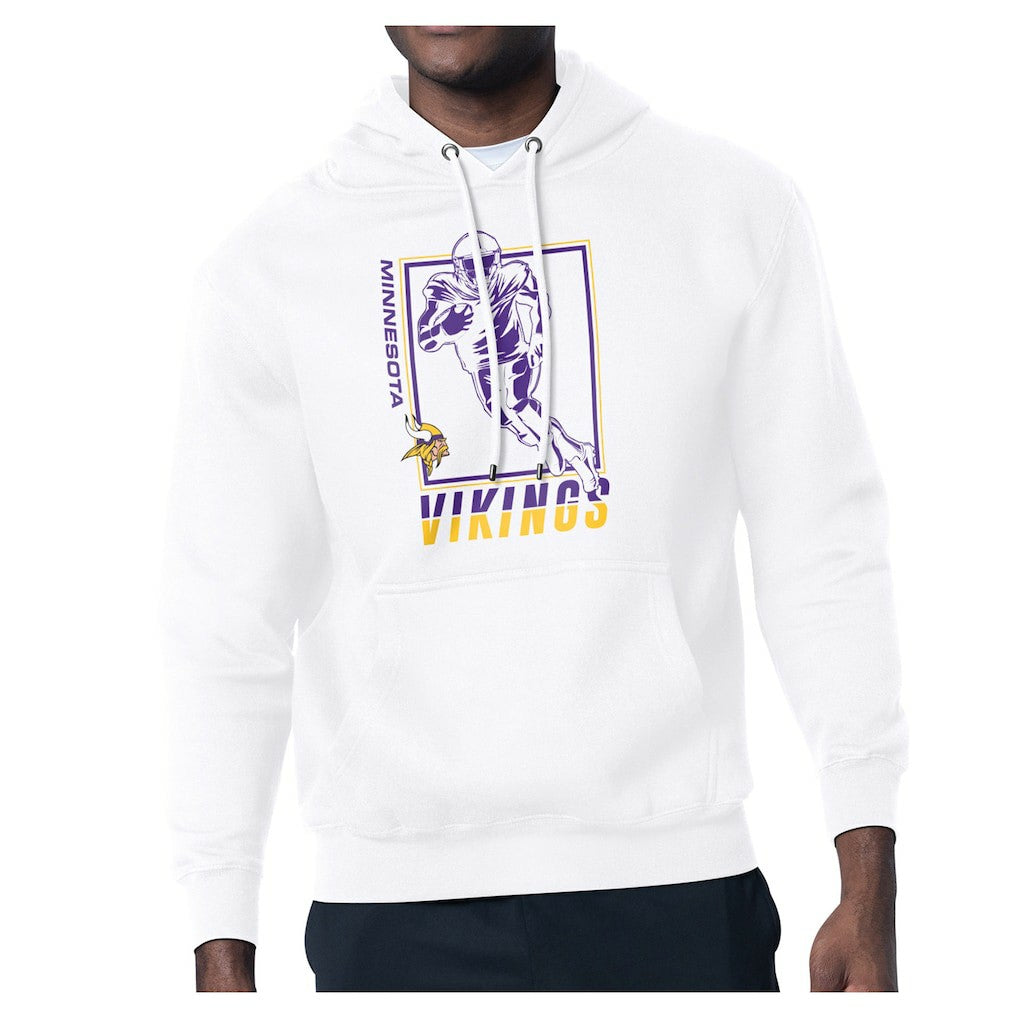 NFL Minnesota Vikings Starter Player Grid Pullover Hoodie