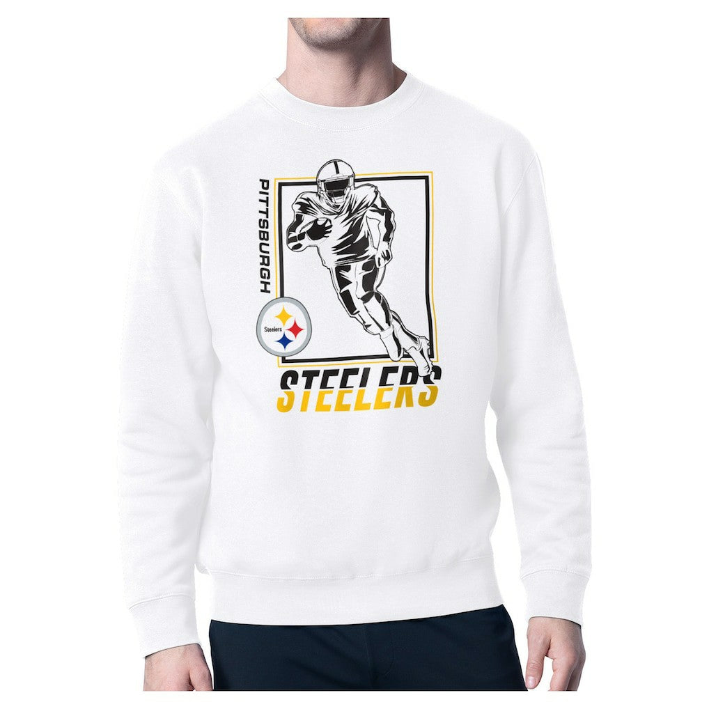 NFL Pittsburgh Steelers Starter Player Grid Pullover Sweatshirt