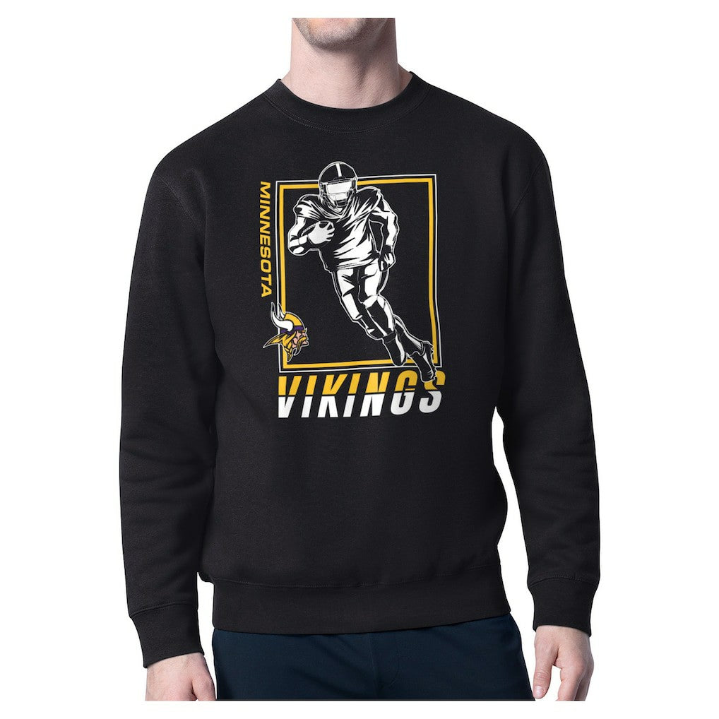 NFL Minnesota Vikings Starter Player Grid Pullover Sweatshirt