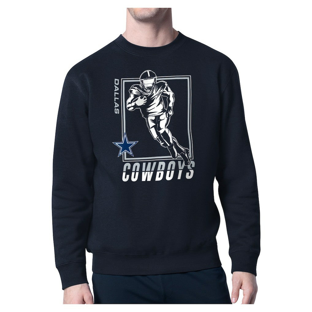 NFL Dallas Cowboys Starter Player Grid Pullover Sweatshirt