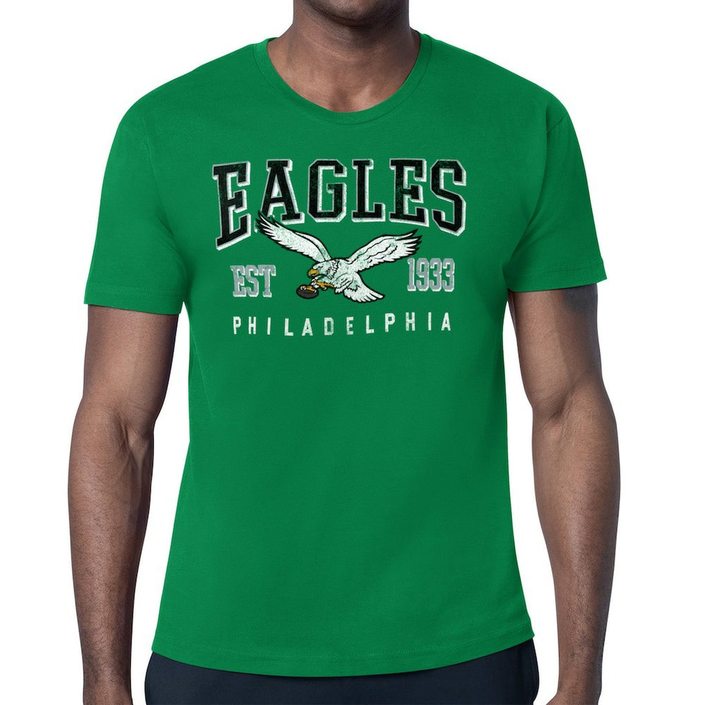 NFL Philadelphia Eagles Starter Distressed Retro Logo T-Shirt
